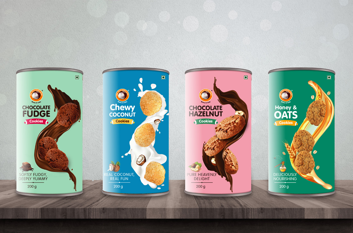 cookies packaging design for TCR