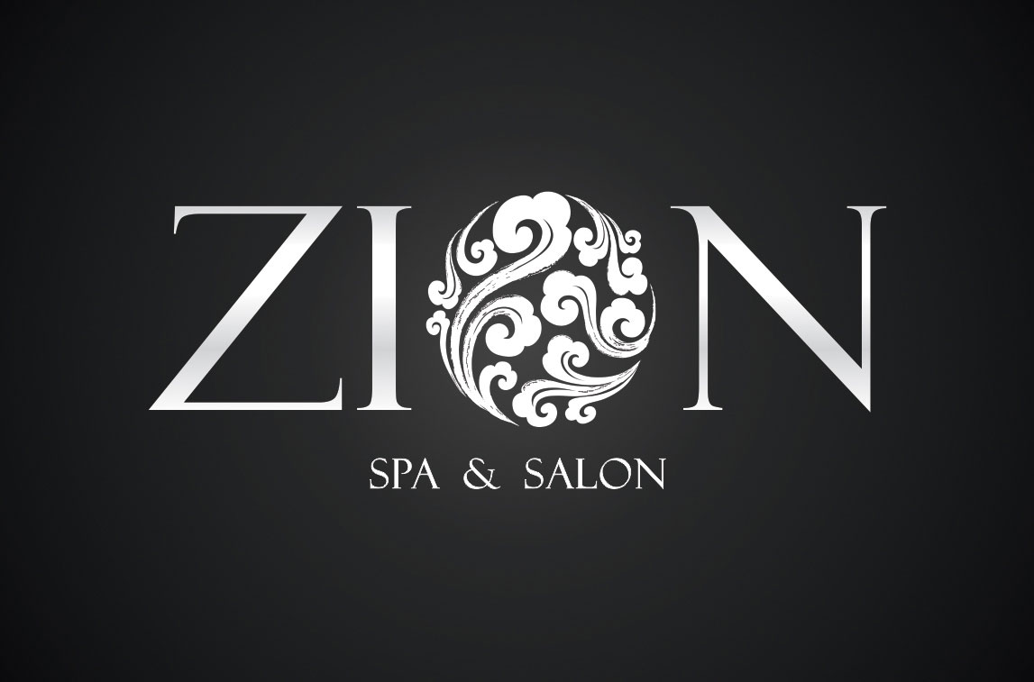Logo design for zion salon 