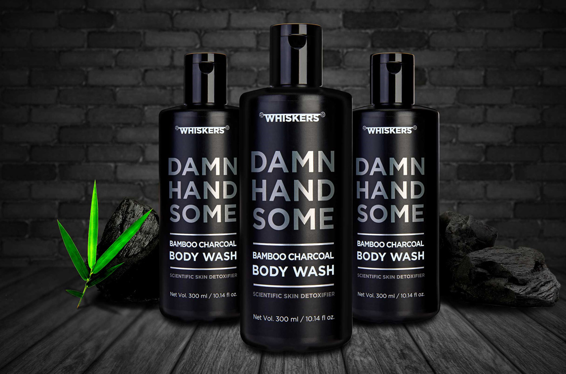 Body wash packaging design  purple phase agency 