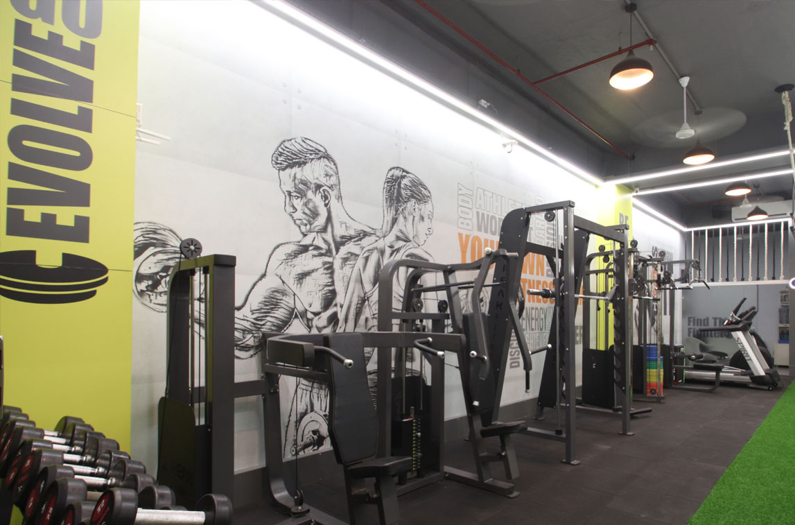 Ambiance Design for Fitness Studio by Purple Phase Comm