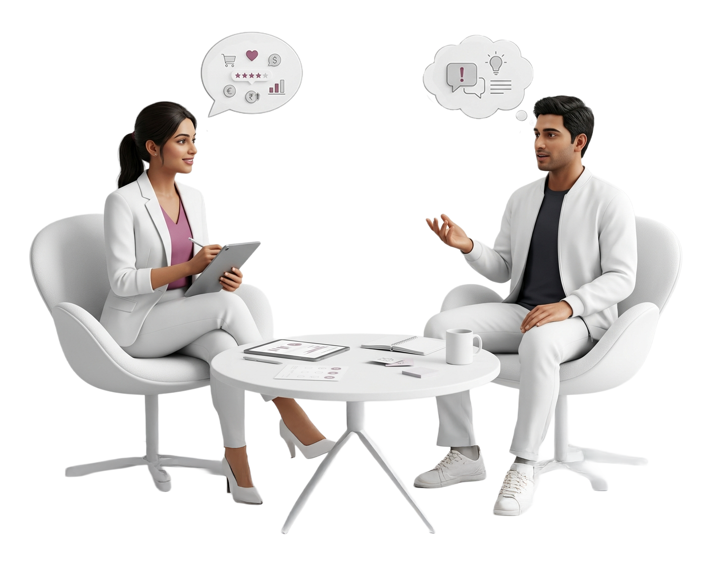 We listen before we advise